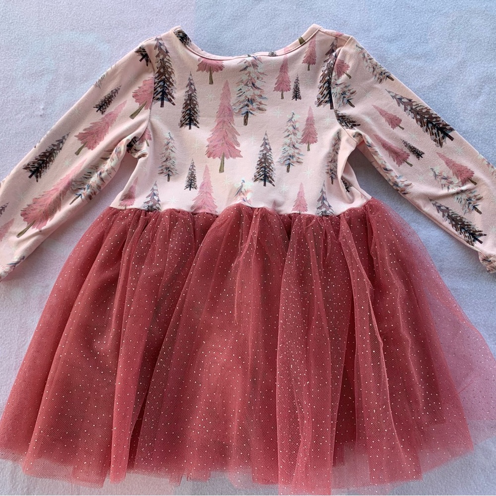 Mia Belle Toddler Dress Size 2T Pink Sparkle